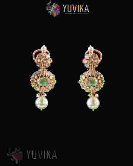 Nakshi Polki Earrings