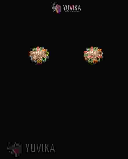 DIAMOND POLKI EARRINGS