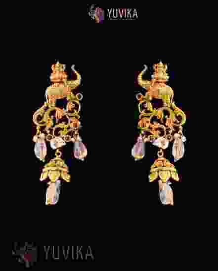 DIAMOND POLKI EARRINGS