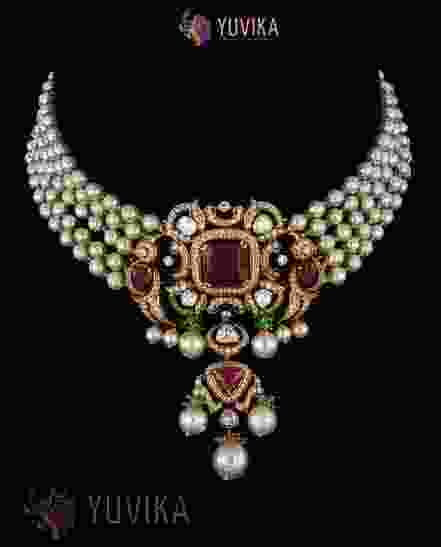 FLAT DIAMOND NECKLACE CHOKER