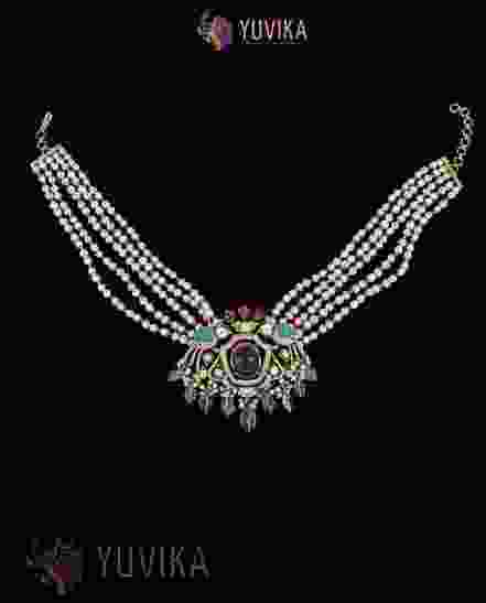 FLAT DIAMOND NECKLACE CHOKER