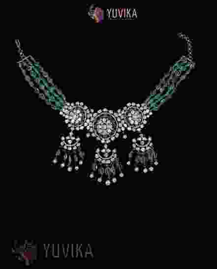 FLAT DIAMOND NECKLACE CHOKER