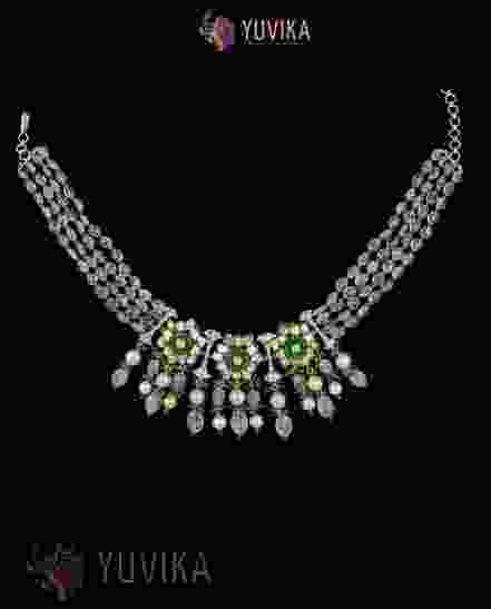 POLKI DIAMOND NECKLACE CHOKER