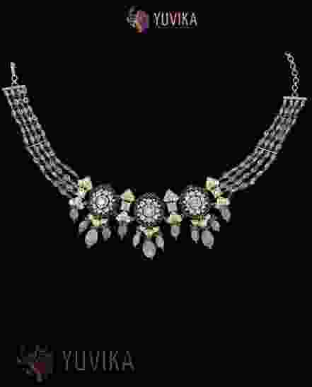 POLKI DIAMOND NECKLACE CHOKER