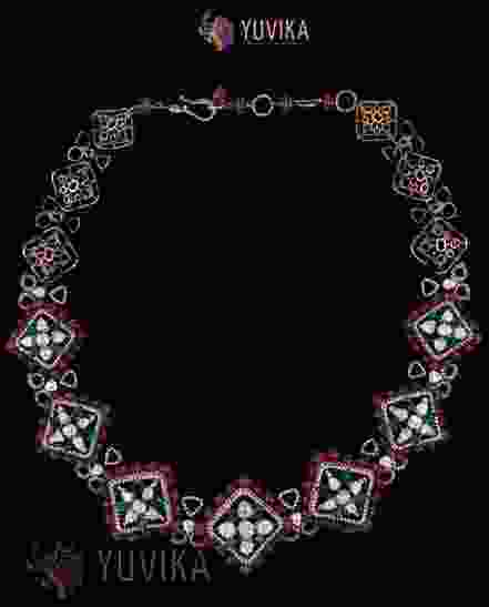ROSECUT DIAMOND NECKLACE PRINCESS