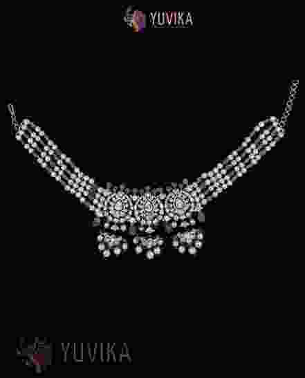 POLKI DIAMOND NECKLACE CHOKER