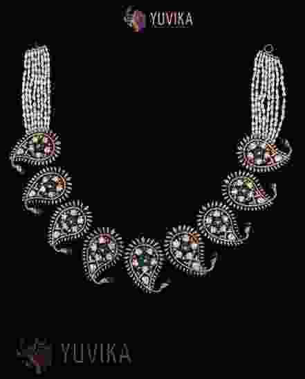 ROSECUT DIAMOND NECKLACE PRINCESS
