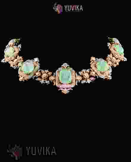 ROSECUT DIAMOND NECKLACE 