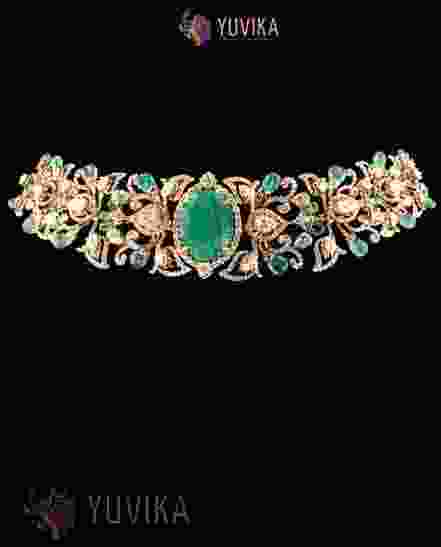 ROSECUT DIAMOND NECKLACE 