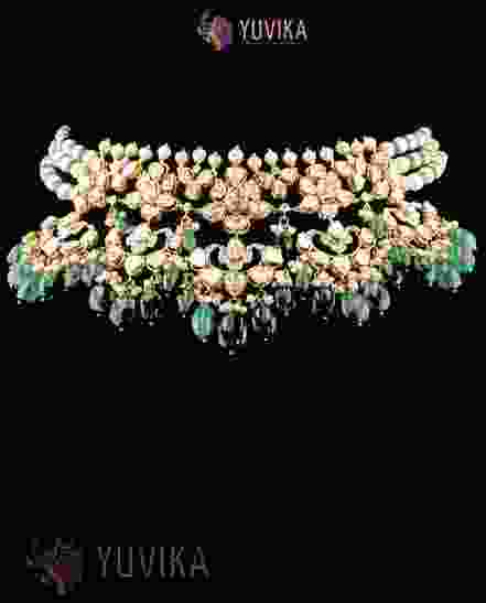 POLKI DIAMOND NECKLACE