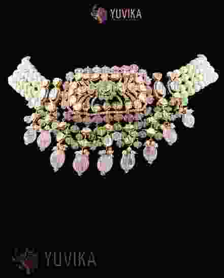 POLKI DIAMOND NECKLACE