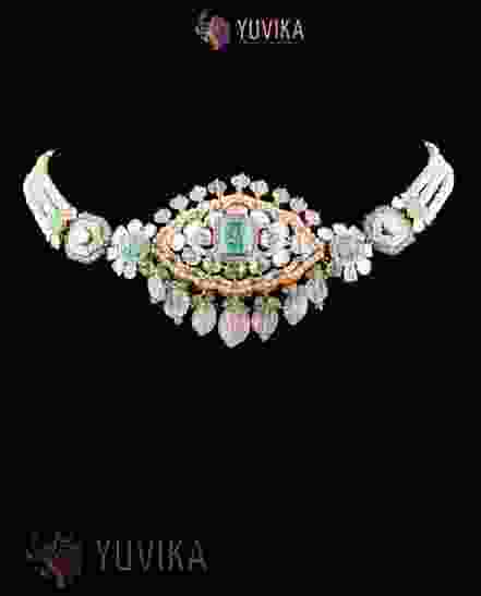 POLKI DIAMOND NECKLACE