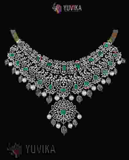 DIAMOND NECKLACE - DETACHABLE CHOKER -PRINCESS