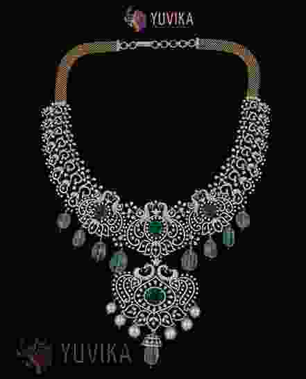 DIAMOND NECKLACE PRINCESS- DETACHABLE PENDANT