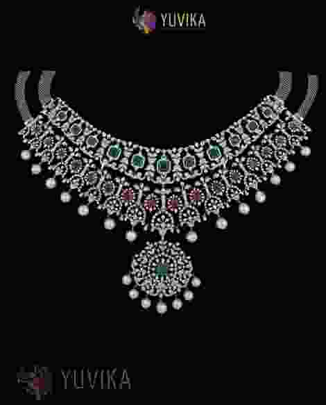 DIAMOND NECKLACE DETACHABLE, PENDANT