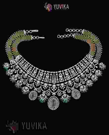 DIAMOND NECKLACE DETACHABLE