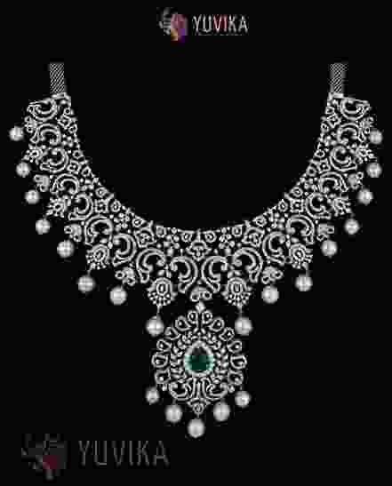 DIAMOND NECKLACE DETACHABLE PENDANT