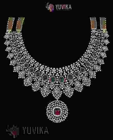 DIAMOND NECKLACE PRINCESS, PENDANT