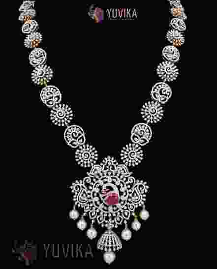 DIAMOND NECKLACE - HARAM - VADDANAM
