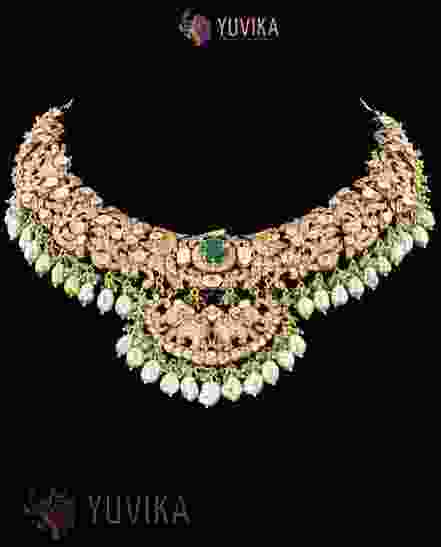 DIAMOND POLKI NECKLACE