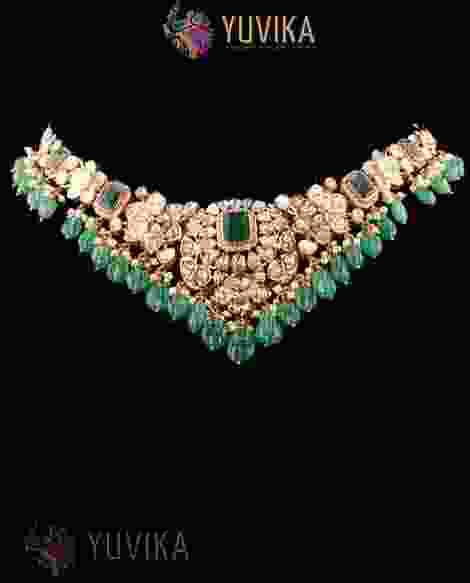 Nakshi Polki Necklace
