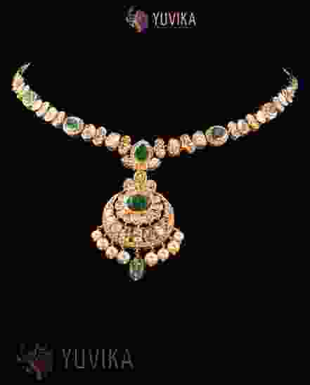 FLAT DIAMOND NECKLACE