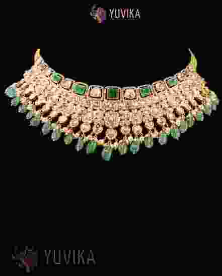 FLAT DIAMOND NECKLACE