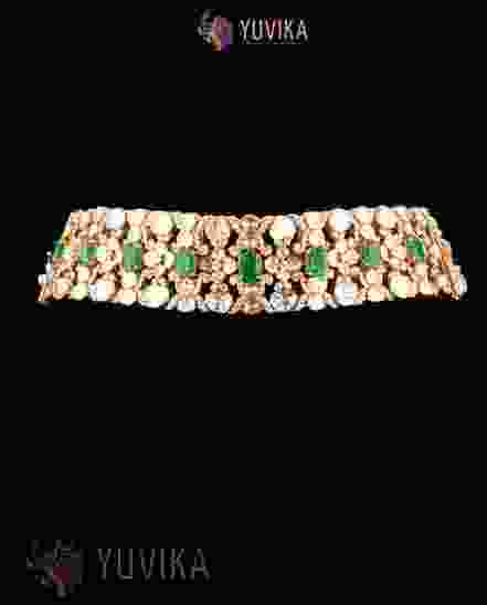 FLAT DIAMOND NECKLACE