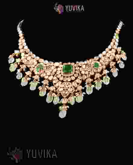 FLAT DIAMOND NECKLACE