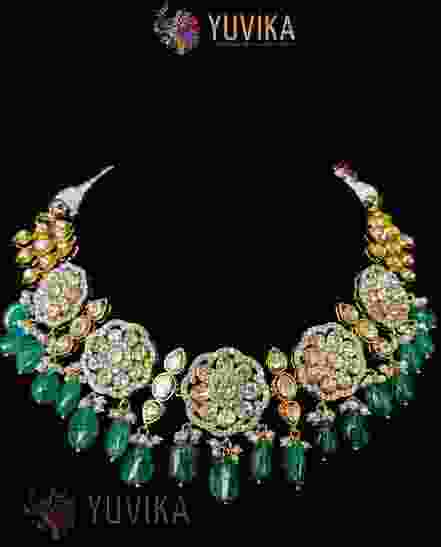 Nakshi Polki Necklace