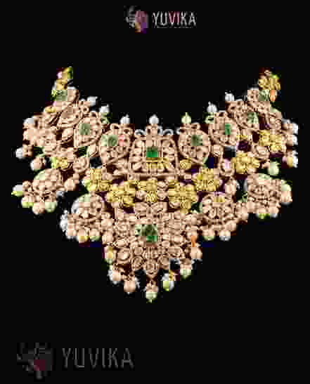 DIAMOND POLKI NECKLACE