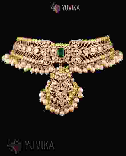 DIAMOND POLKI NECKLACE