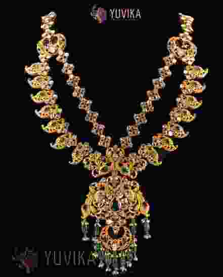 DIAMOND POLKI NECKLACE