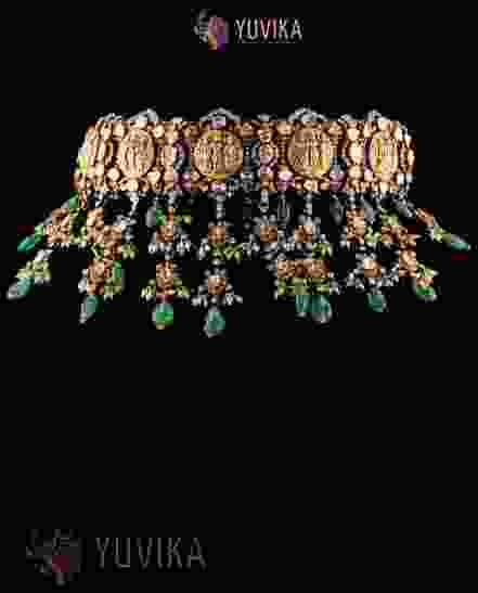 DIAMOND POLKI NECKLACE