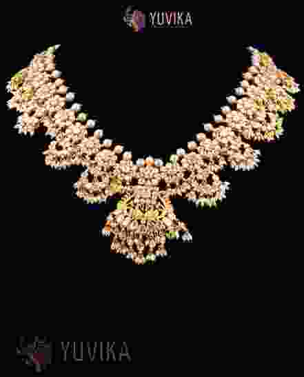 DIAMOND POLKI NECKLACE