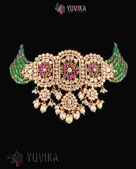 DIAMOND POLKI NECKLACE