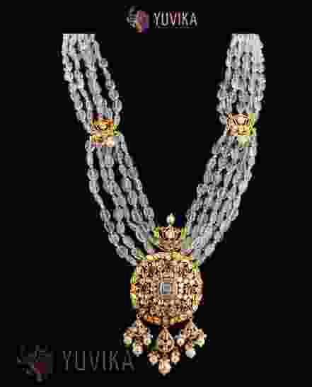 DIAMOND POLKI NECKLACE