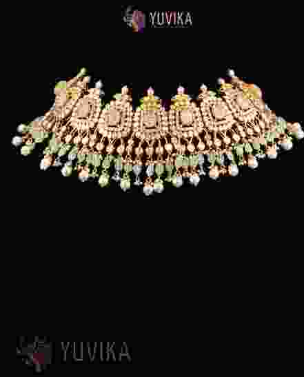 DIAMOND POLKI NECKLACE