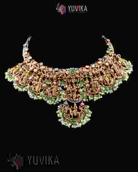 DIAMOND POLKI NECKLACE