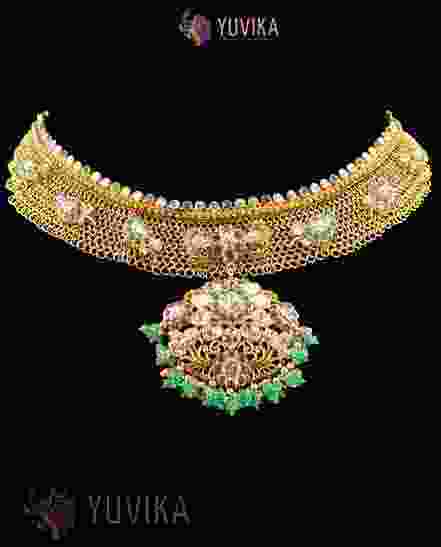 DIAMOND POLKI NECKLACE