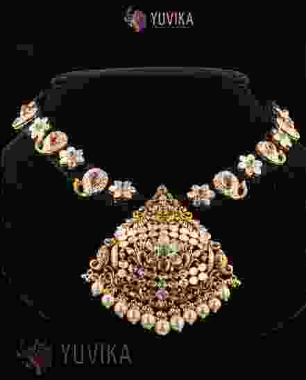 DIAMOND POLKI NECKLACE