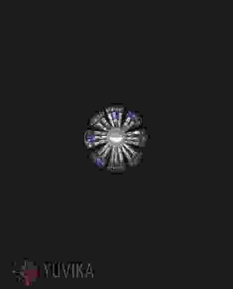 CHIC DIAMOND SAPPHIRE RING 