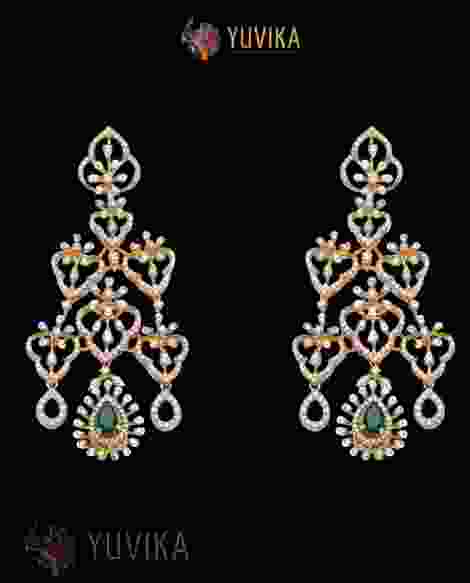 DIAMOND EARRINGS - HANGINGS