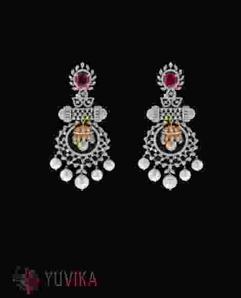 DIAMOND-EARRING-CHANDBALIS
