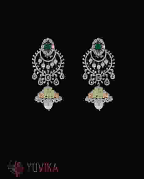 DIAMOND-EARRINGS-JHUMKAS
