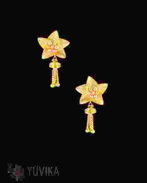 GOLD EARRINGS- HANGINGS