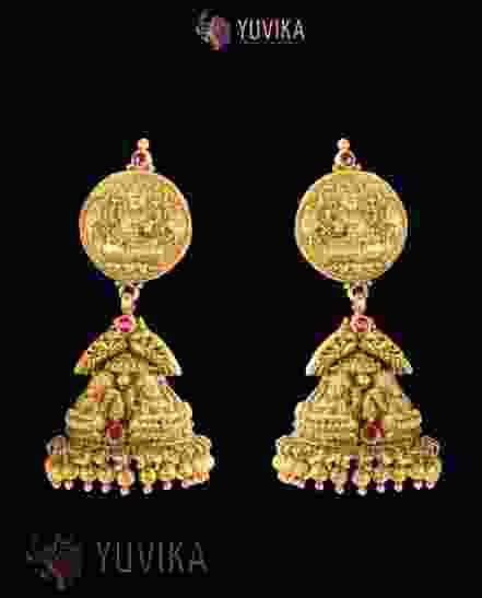 22K Gold Earring 