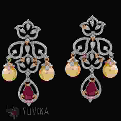 DIAMOND EARRINGS - HANGINGS